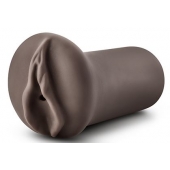 Коричневый мастубратор-вагина Nicole s Kitty - Blush Novelties - в Раменском купить с доставкой