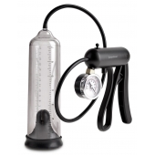 Вакуумная мужская помпа с датчиком давления Pro-Gauge Power Pump - Pipedream - в Раменском купить с доставкой