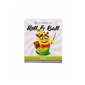 Стимулирующий презерватив-насадка Roll   Ball Apple - Sitabella - купить с доставкой в Раменском