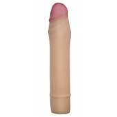 Телесная насадка-удлинитель из неоскин - 19,5 см. - LOVETOY (А-Полимер) - в Раменском купить с доставкой