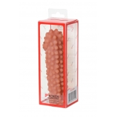 Телесная насадка на фаллос с бугорками KOKOS Extreme Sleeve 10 - 15,8 см. - KOKOS - в Раменском купить с доставкой