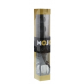 Черная ёлочка-насадка для двойного проникновения Mojo Bumpy - 15 см. - Seven Creations - в Раменском купить с доставкой