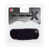 Черная веревка для связывания BONDX LOVE ROPE - 10 м. - Dream Toys - купить с доставкой в Раменском