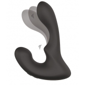 Чёрный массажер простаты с 2 моторами BOOTY ROCKER - Dream Toys - в Раменском купить с доставкой
