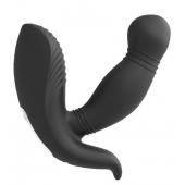 Черный вибромассажер простаты PROSTATE HERO - Dream Toys - в Раменском купить с доставкой