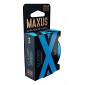 Классические презервативы в железном кейсе MAXUS Classic - 3 шт. - Maxus - купить с доставкой в Раменском