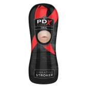 Мастурбатор-ротик Vibrating Oral Stroker - Pipedream - в Раменском купить с доставкой