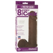Насадка-реалистик Vac-U-Lock 8  ULTRASKYN Cock - 20,6 см. - Doc Johnson - купить с доставкой в Раменском