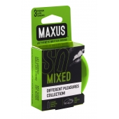 Презервативы в железном кейсе MAXUS Mixed - 3 шт. - Maxus - купить с доставкой в Раменском