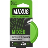 Презервативы в железном кейсе MAXUS Mixed - 3 шт. - Maxus - купить с доставкой в Раменском