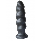 Черная насадка на трусики харнесс Platinum - 16 см. - LOVETOY (А-Полимер) - купить с доставкой в Раменском