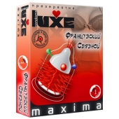 Презерватив LUXE Maxima  Французский связной  - 1 шт. - Luxe - купить с доставкой в Раменском