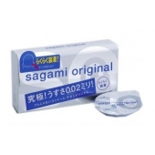 Ультратонкие презервативы Sagami Original QUICK - 6 шт. - Sagami - купить с доставкой в Раменском