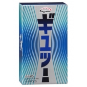 Презервативы Sagami 6 FIT V с волнообразной текстурой - 12 шт. - Sagami - купить с доставкой в Раменском