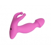Розовый стимулятор простаты с усиками - 15 см. - 4sexdreaM - в Раменском купить с доставкой