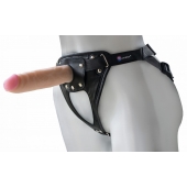 Универсальный мягкий пояс с насадкой Hard brutal BDSM-КОНСУЛ - 17 см. - LOVETOY (А-Полимер) - купить с доставкой в Раменском