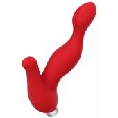 Красный силиконовый вибростимулятор простаты Proman - 12,5 см. - ToyFa - в Раменском купить с доставкой