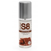 Смазка на водной основе S8 Flavored Lube со вкусом шоколада - 125 мл. - Stimul8 - купить с доставкой в Раменском