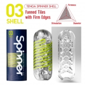 Мастурбатор SPINNER Shell - Tenga - в Раменском купить с доставкой