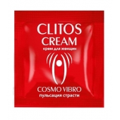 Пробник возбуждающего крема для женщин Clitos Cream - 1,5 гр. - Биоритм - купить с доставкой в Раменском