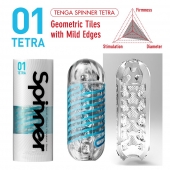 Мастурбатор SPINNER Tetra - Tenga - в Раменском купить с доставкой