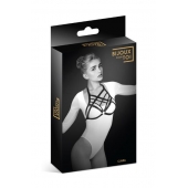 Черная упряжь на грудь Clara - Bijoux Pour Toi - купить с доставкой в Раменском