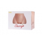 Мастурбатор-полуторс Cherry с вибрацией и двумя любовными тоннелями - KOKOS - в Раменском купить с доставкой