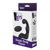 Черный вибромассажер простаты REMOTE BOOTY PLEASER - Dream Toys - в Раменском купить с доставкой