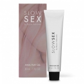 Лубрикант на водной основе Slow Sex Anal Play Gel - 30 мл. - Bijoux Indiscrets - купить с доставкой в Раменском
