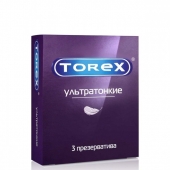 Презервативы Torex  Ультратонкие  - 3 шт. - Torex - купить с доставкой в Раменском