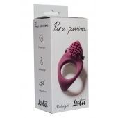 Бордовое эрекционное виброкольцо Pure Passion Midnight - Lola Games - в Раменском купить с доставкой
