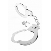 Металлические серебристые наручники Designer Metal Handcuffs - Pipedream - купить с доставкой в Раменском
