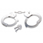 Наручники с ключами Official Handcuffs - Pipedream - купить с доставкой в Раменском