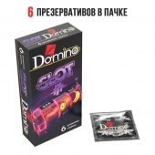 Ароматизированные презервативы DOMINO  Фруктовый слот  - 6 шт. - Domino - купить с доставкой в Раменском