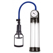 Прозрачная вакуумная помпа Sex Expert с манометром - Sex Expert - в Раменском купить с доставкой