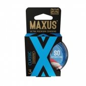 Классические презервативы в пластиковом кейсе MAXUS Classic - 3 шт. - Maxus - купить с доставкой в Раменском