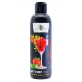 Интимный гель-смазка JUICY FRUIT с ароматом клубники - 200 мл. - БиоМед - купить с доставкой в Раменском