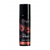 Разогревающий гель для массажа ORGIE Sexy Vibe Hot с эффектом вибрации - 15 мл. - ORGIE - купить с доставкой в Раменском