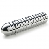 Рельефный фаллос для интенсивного электросекса Groovey George - 20 см. - MyStim - купить с доставкой в Раменском