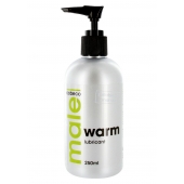 Лубрикант с согревающим эффектом MALE Cobeco Warm Lubricant - 250 мл. - Cobeco - купить с доставкой в Раменском