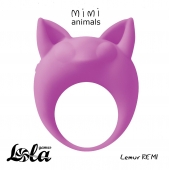 Фиолетовое эрекционное кольцо Lemur Remi - Lola Games - в Раменском купить с доставкой