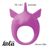Фиолетовое эрекционное кольцо Unicorn Alfie - Lola Games - в Раменском купить с доставкой