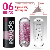 Мастурбатор SPINNER Brick - Tenga - в Раменском купить с доставкой
