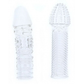 Комплект из 2 прозрачных насадок на пенис PENIS EXTENDER PACK - Dream Toys - в Раменском купить с доставкой