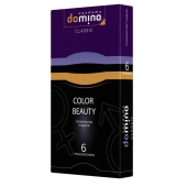 Разноцветные презервативы DOMINO Colour Beauty - 6 шт. - Domino - купить с доставкой в Раменском