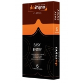 Презервативы с увеличенным количеством смазки DOMINO Easy Entry - 6 шт. - Domino - купить с доставкой в Раменском
