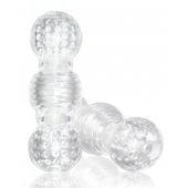 Прозрачный фигурный мастурбатор Master Stroker - Blush Novelties - в Раменском купить с доставкой