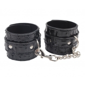 Черные наручники Surrender Wrist Restraints - Chisa - купить с доставкой в Раменском