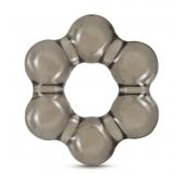 Дымчатое эрекционное кольцо Stay Hard Thick Bead Cock Ring - Blush Novelties - в Раменском купить с доставкой