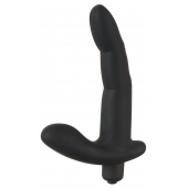 Черный вибромассажер простаты Naughty Finger Prostate Vibe - 13,8 см. - Orion - в Раменском купить с доставкой